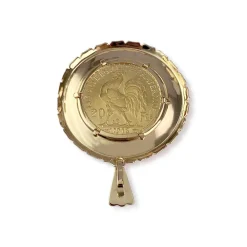 Médaille d'occasion or 750 jaune