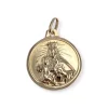 Médaille d'occasion or 750 jaune religieuse