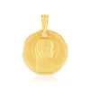 Médaille or jaune 375