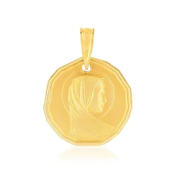 Médaille or jaune 375