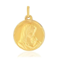 Médaille or jaune 375