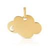 Médaille or 375 jaune nuage