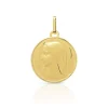 Médaille or 375 jaune vierge