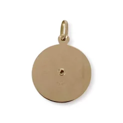Médaille vierge d'occasion or 585 jaune