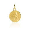 Medaille or 375 jaune Vierge