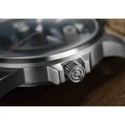 Montre AVI-8 homme acier cuir beige