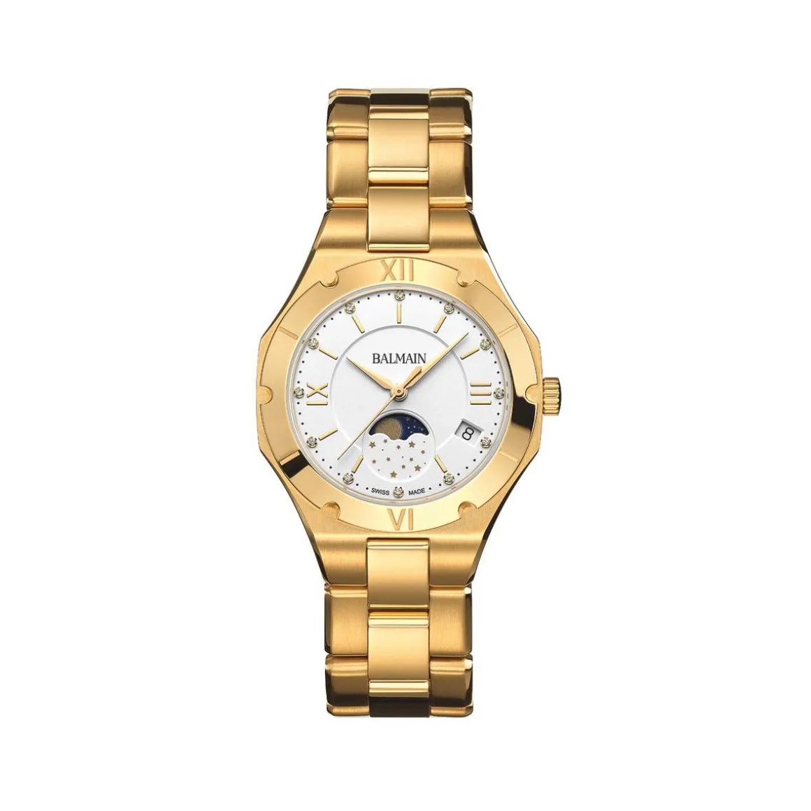 Montre BALMAIN Be Balmain femme bracelet acier jaune