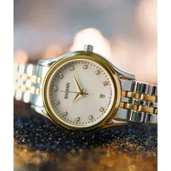 Montre BALMAIN Beleganza femme bracelet acier bicolore jaune