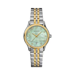Montre BALMAIN beleganza femme cadran en nacre bracelet acier inoxydable bicolore jaune