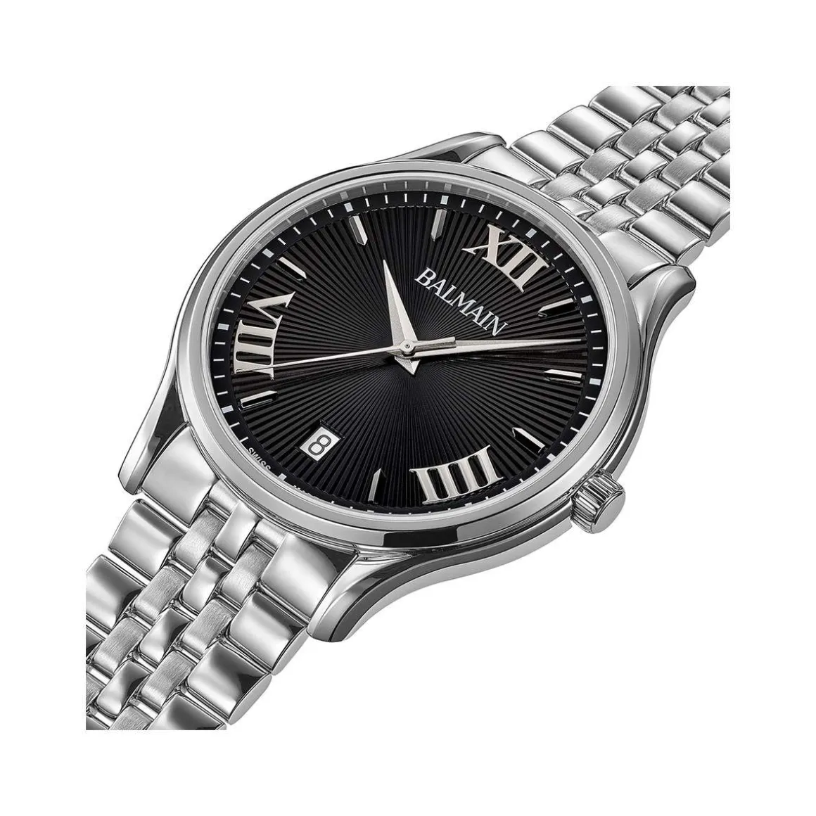 Montre BALMAIN beleganza homme bracelet acier inoxydable gris