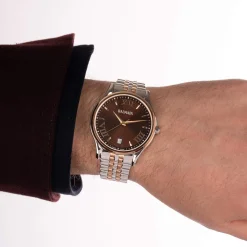 Montre BALMAIN beleganza homme bracelet acier inoxydable bicolore rose