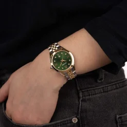 Montre BALMAIN classic R femme bracelet acier inoxydable bicolore jaune