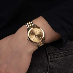 Montre BALMAIN classic R femme bracelet acier inoxydable bicolore jaune