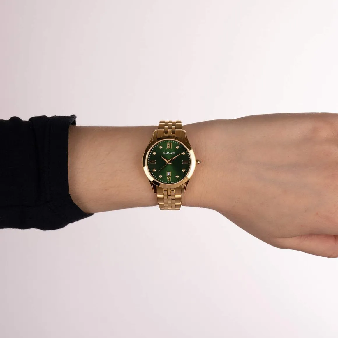 Montre BALMAIN classic R femme bracelet pvd doré