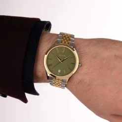Montre BALMAIN classic R homme bracelet acier inoxydable bicolore jaune