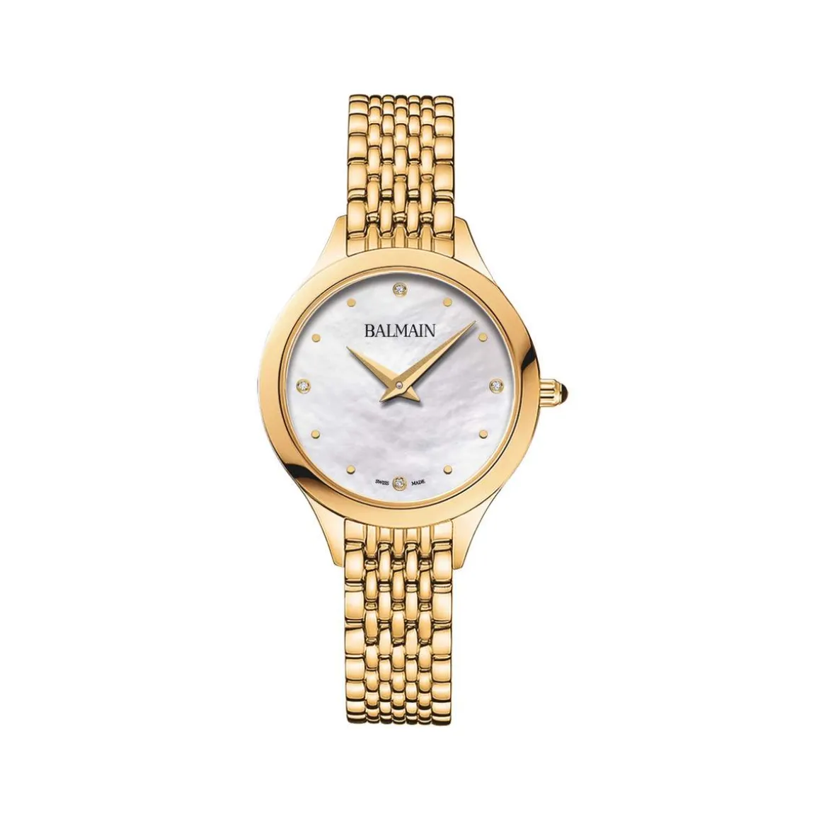 Montre BALMAIN de BALMAIN femme bracelet acier jaune