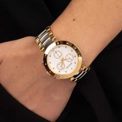 Montre BALMAIN downtown femme bracelet acier inoxydable bicolore jaune