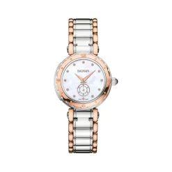 Montre BALMAIN downtown femme bracelet acier inoxydable bicolore rose