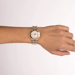 Montre BALMAIN downtown femme bracelet acier inoxydable bicolore jaune