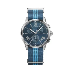 Montre BALMAIN downtown homme bracelet textile bleu fonce