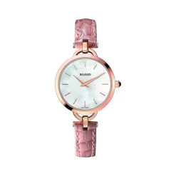 Montre Balmain femme acier rose cuir rose