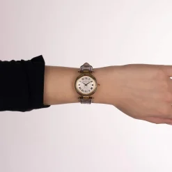Montre BALMAIN haute elegance femme bracelet cuir vernis marron chocolat