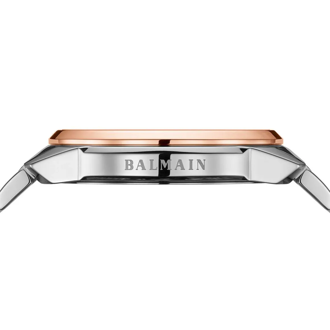 Montre BALMAIN madrigal homme bracelet acier inoxydable bicolore rose
