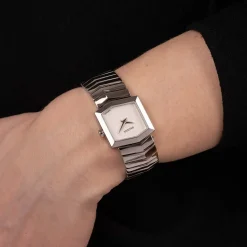 Montre BALMAIN taffetas femme bracelet acier inoxydable gris