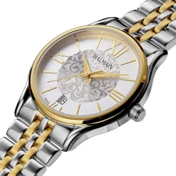 Montre BALMAIN tradition femme bracelet acier inoxydable bicolore jaune