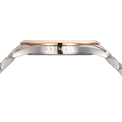 Montre BALMAIN tradition homme bracelet acier inoxydable bicolore rose