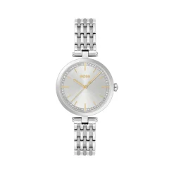 Montre BOSS Business femme bracelet acier gris