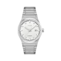 Montre BOSS candor auto homme bracelet acier