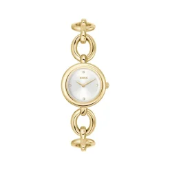 MONTRE BOSS FEMME Alive acier doré