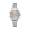 Montre Boss femme bracelet acier argent