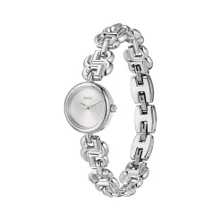 MONTRE BOSS FEMME Double b dressy acier