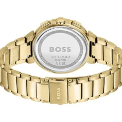 Montre BOSS One femme bracelet acier doré jaune