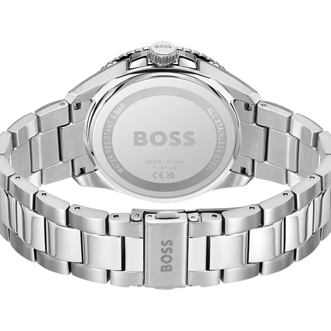 Montre BOSS runner homme bracelet acier