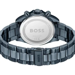 Montre BOSS sport active homme bracelet acier inoxydable bleu