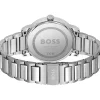 Montre BOSS sport lux homme bracelet acier inoxydable argent
