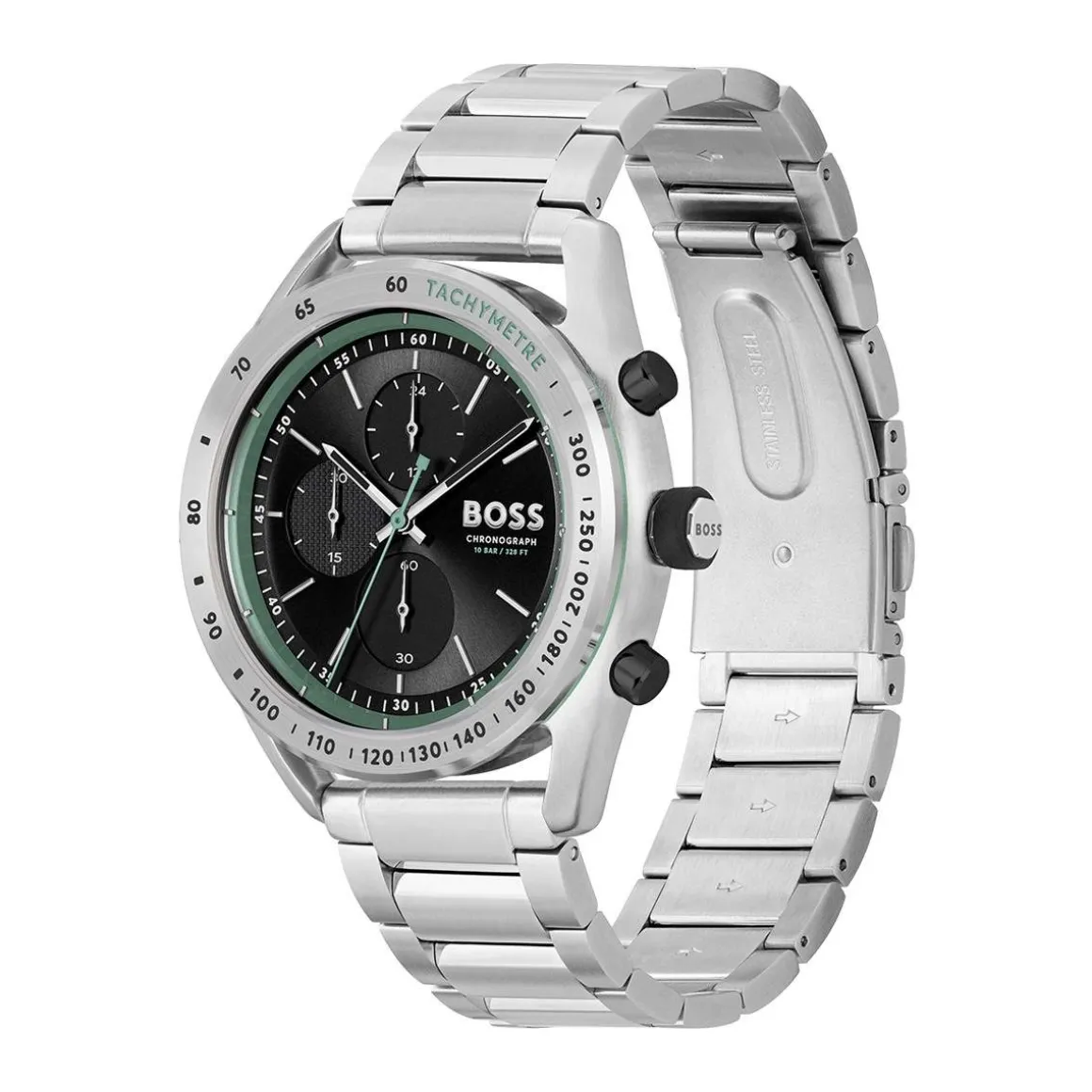 Montre BOSS Sport Lux homme bracelet acier gris