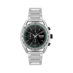 Montre BOSS Sport Lux homme bracelet acier gris