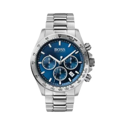 Montre BOSS sport lux homme chronographe, bracelet acier