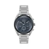 Montre BOSS sport lux homme chronographe, bracelet acier argent
