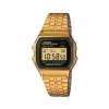 Montre Casio femme acier doré