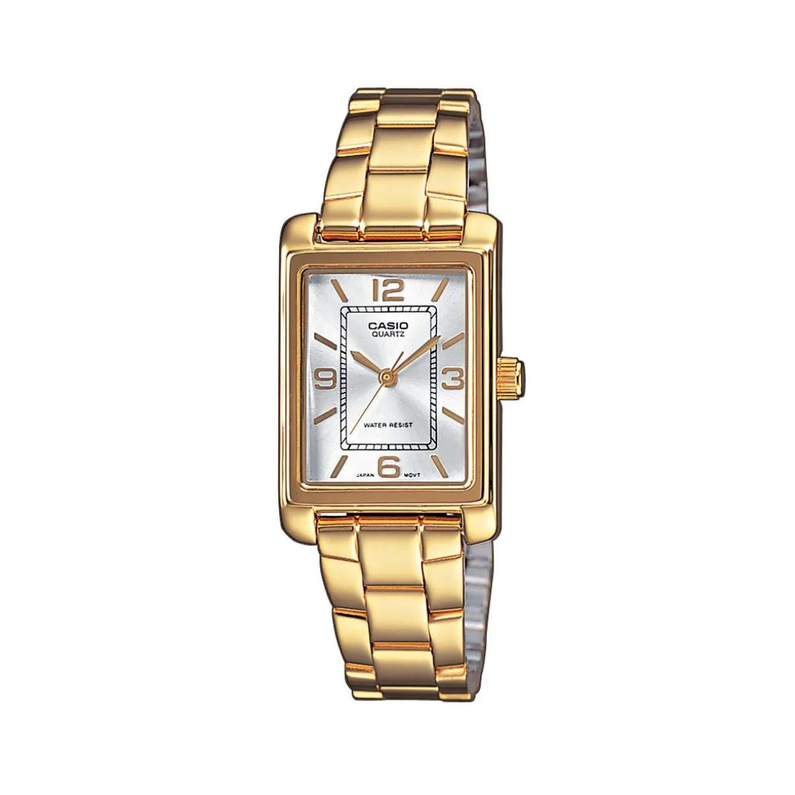 Montre CASIO femme bracelet acier doré