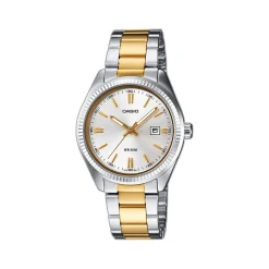 Montre CASIO femme bracelet acier inoxydable bicolore