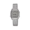 Montre Casio femme digitale métal milanais