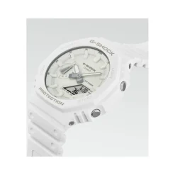 Montre CASIO G-SHOCK homme bracelet résine blanc