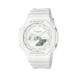 Montre CASIO G-SHOCK homme bracelet résine blanc