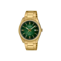 Montre CASIO homme bracelet acier inoxydable doré jaune